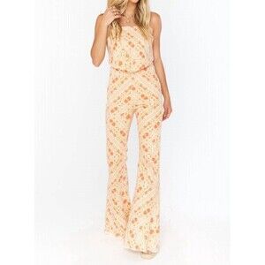 Show Me Your Mumu Belmont Pull On Trouser Flare Patchwork Paisley Size XS Floral